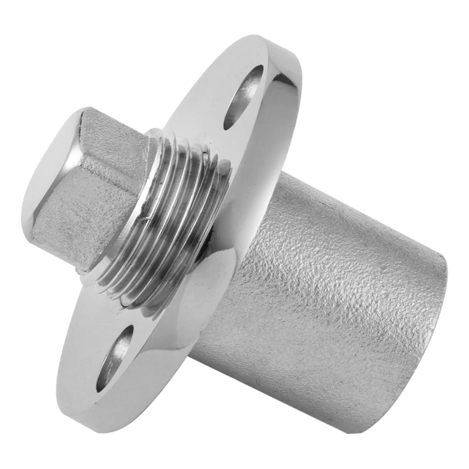 AF93-مجموعة قابس التصريف، قابس التصريف البحري العالمي من الفولاذ المقاوم للصدأ يناسب فتحة 1 بوصة، مع مسامير، ملحقات أجهزة الإرسال