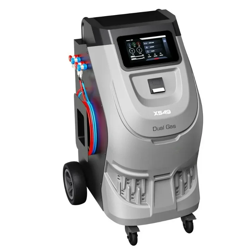 X549 Automatic Refrigerant Recovery & Recharge Machine – Dual Compatible with R-134a and R-1234yf for Automotive AC
