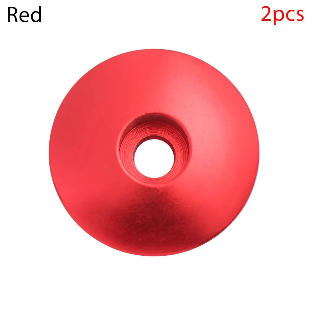 1/2pcs Outdoor Cycling MTB 28.6mm Bicycle Headset Caps Headsets Stem Parts Top Cap Cover Mountain Bike Accessories