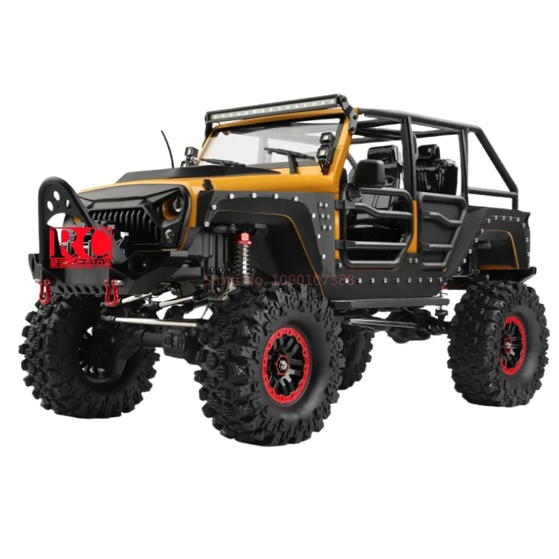 WL Tech 104026 1/10 Large RC Professional Remote Control Car Off-Road Vehicle 4WD Climbing Car Speed Mechanical Gear Shifting