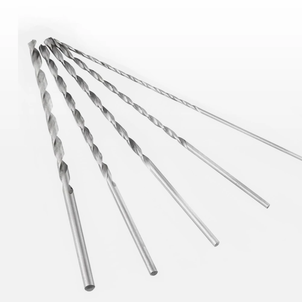 5Pcs Extra Long 150mm HSS Twist Drill 2mm 3mm 3.5mm 4mm 5mm Straigth Shank coclea Wood Metal Drilling Tools punta da trapano