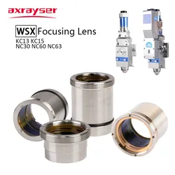 WSX Focusing Collimating Original Lens fot KC13/15 NC30/60with Holder D30 D37 F100/150/200 Fiber Laser Cutting Head Parts