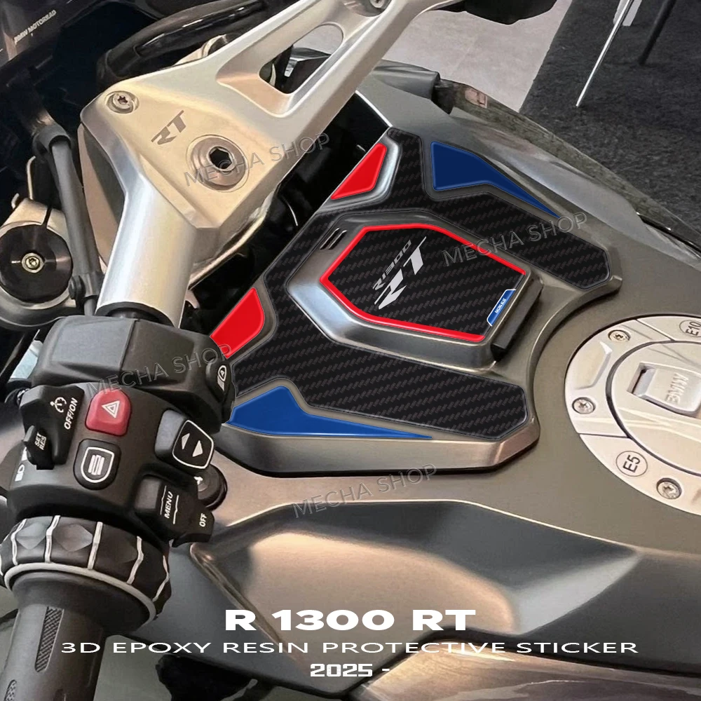 

R 1300RT 2025 Motorcycle Accessories 3D Epoxy Resin Storage Box Pad Protection Sticker New Decorative Deca for R1300RT R 1300 RT