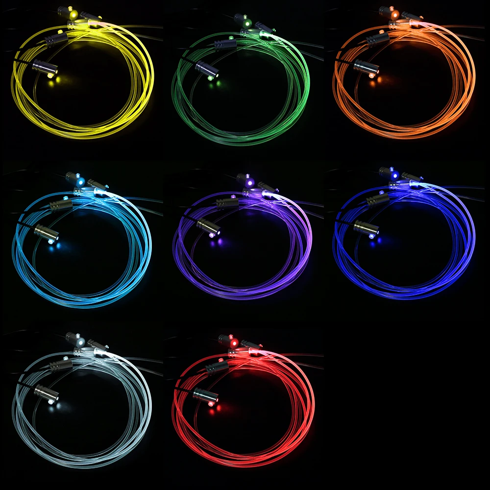 Auto Decorative Light App Control Fiber Optic Atmosphere Lamps Remote Control Car Interior Light Car-styling 6 Meter RGB