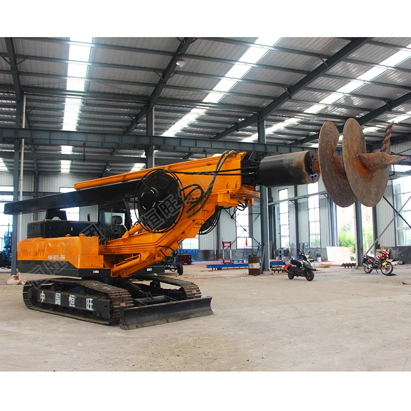 Hydraulic Rotary Drilling Rig, Earth Boring Rig Bore Pile Machine Auger Boring Machine