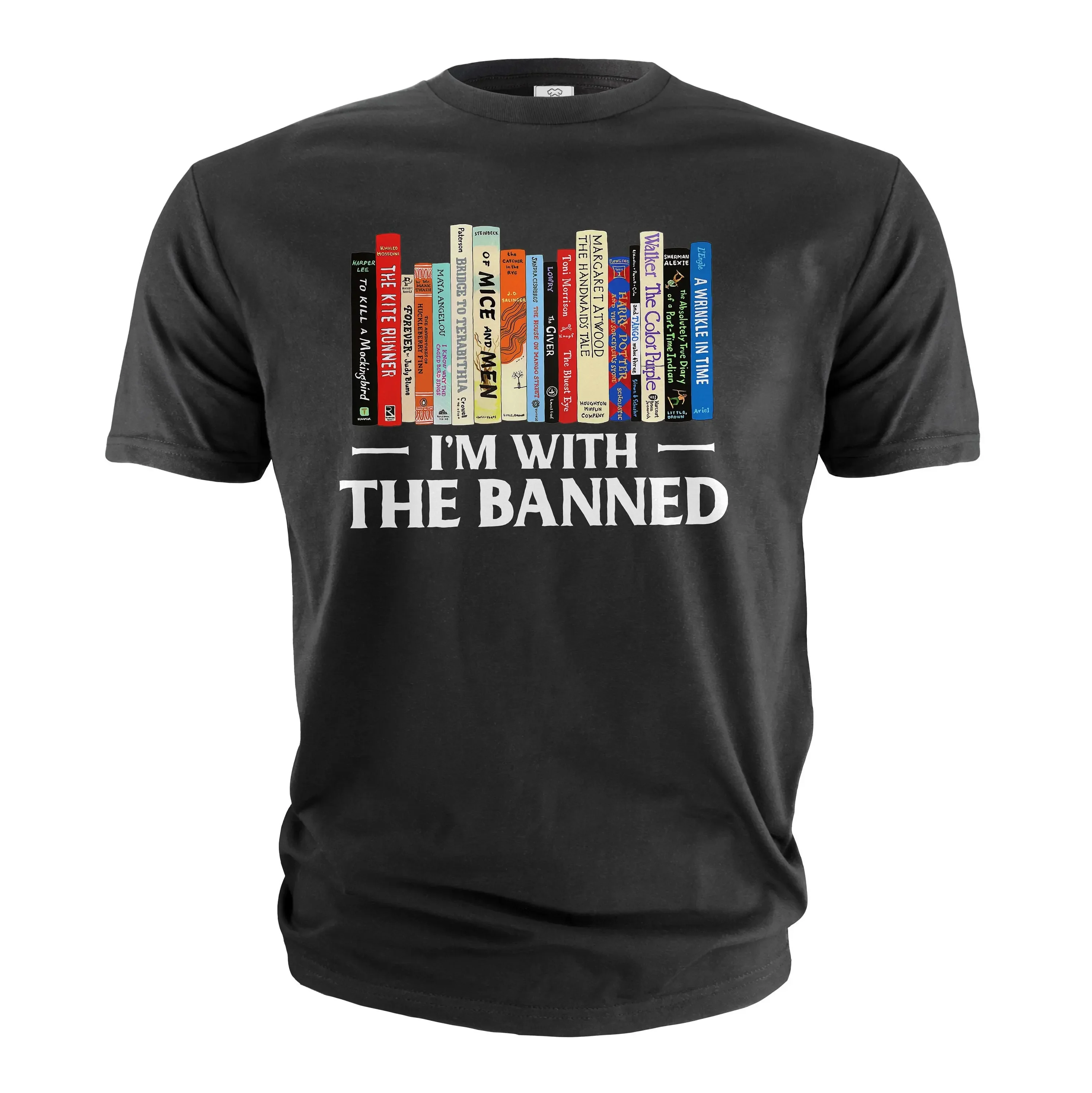 Banned Books T Shirt I'm With The Librarian s Book Read