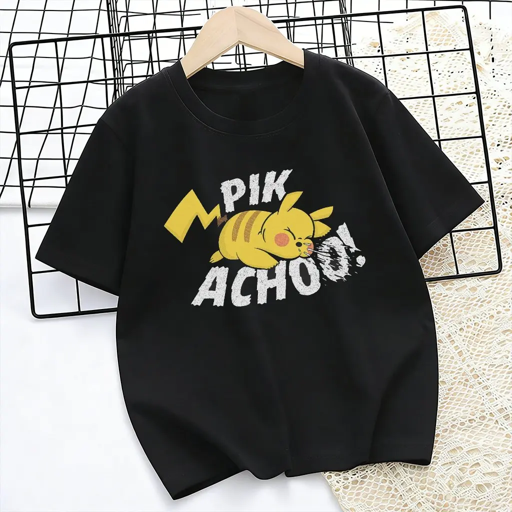 Cyberpunk Ghost Elf Black Tee, Neon Glitch Handheld Game Console Print Soft Cotton Top For Gaming Enthusiast Street Outfits