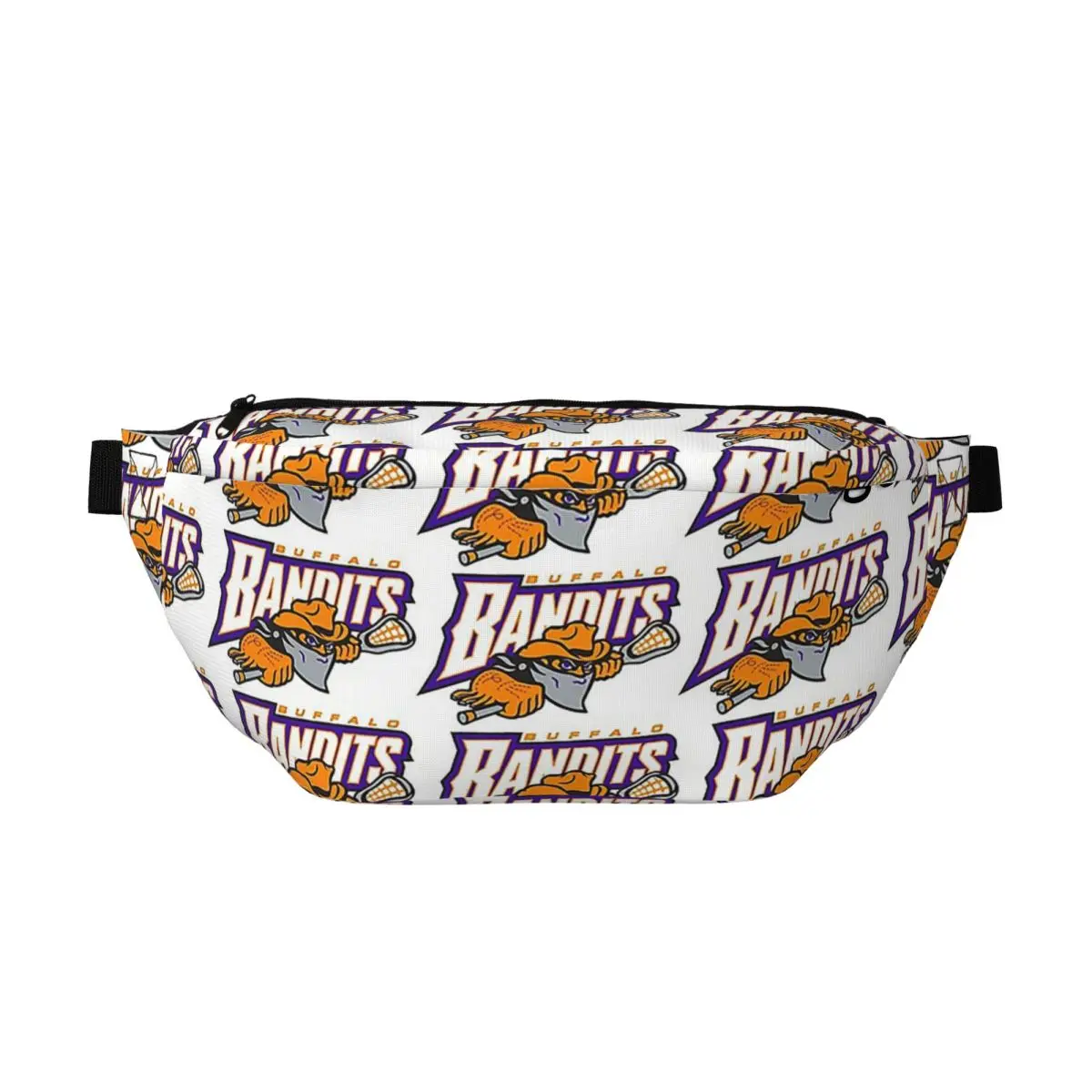 

Сумка на пояс с логотипом Buffalo Bandits для мужчин и женщин, регулируемая поясная сумка для путешествий, бега, хранения денег и телефона, нагрудная сумка