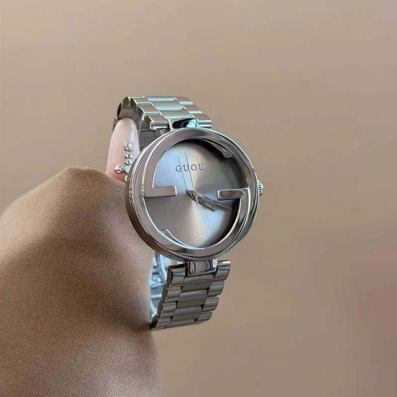 New 2026 Luxury Stainless Steel Watch High-End Quartz Movement Women'S Watch Elegant Ladies' Watch Fashionable Quartz Wristwatch