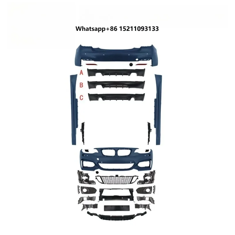 Premium Best Selling Car Bumper Kits F22 2014-2019 Upgrade To M Tech-(2014-2019) Body kits For Sale