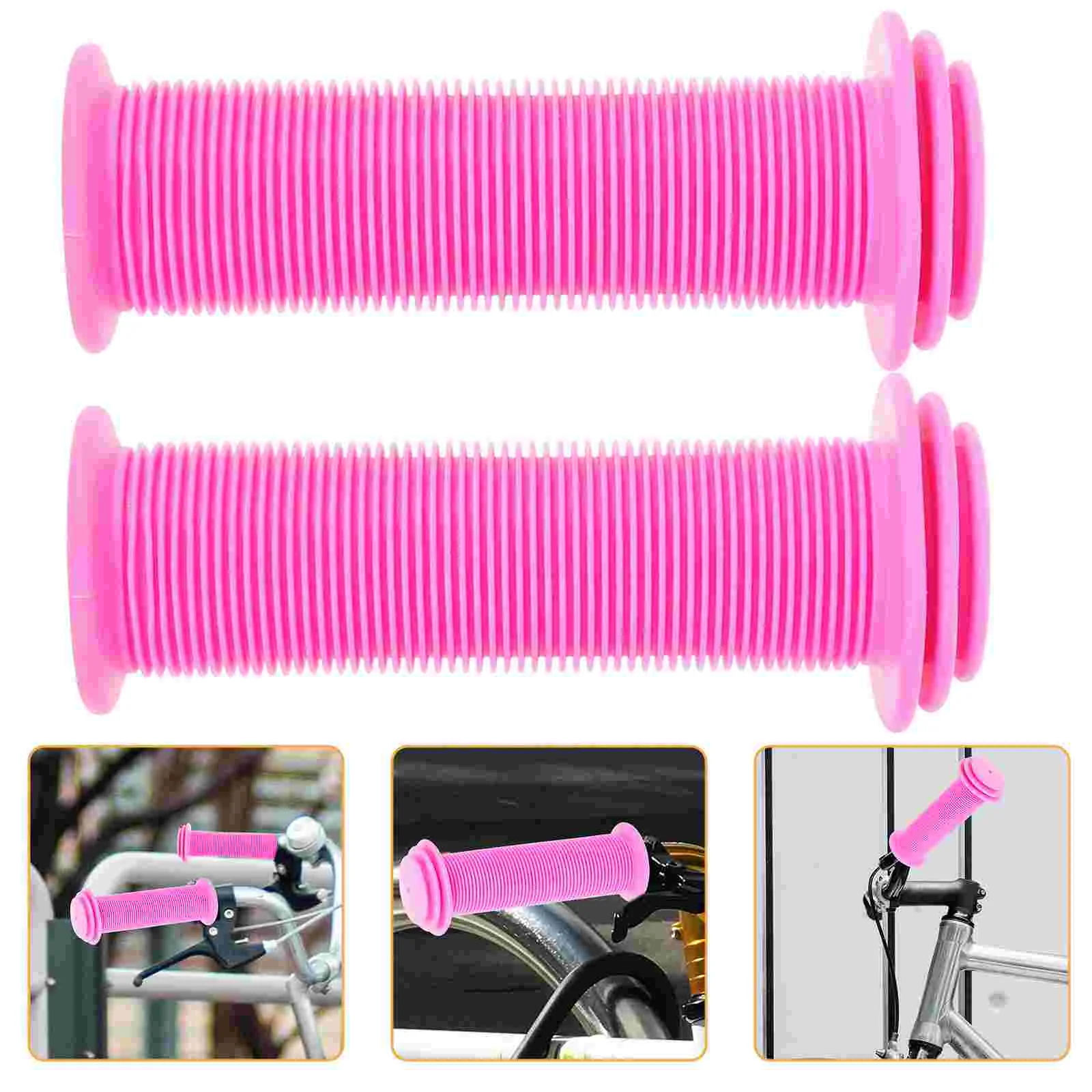 

2 Pcs Bike Handle Protectors Bicycle Grip Cycling Grips Cover Non-slip Motorcycle Handlebars Electric