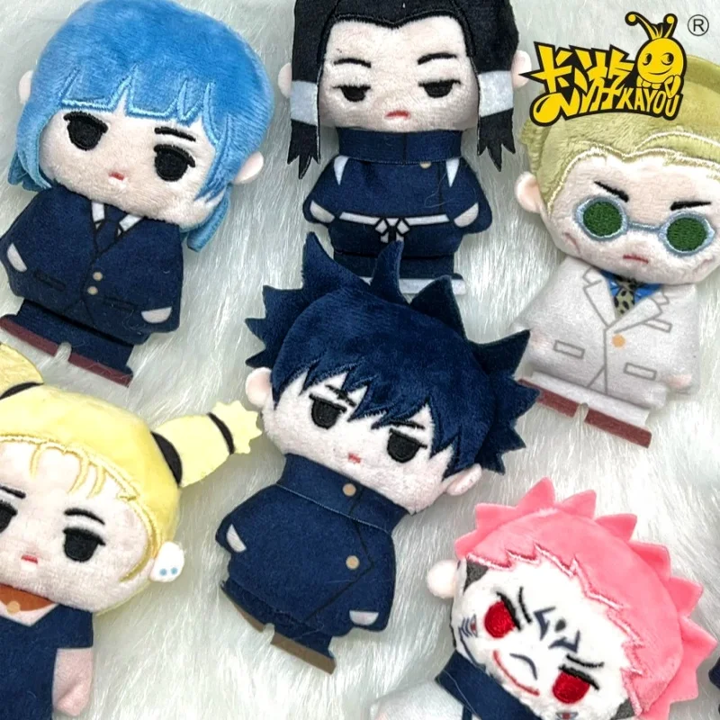 พวงกุญแจตุ๊กตาผ้าเนื้อนุ่มธีมจูจุสึไคเซ็น กล่องสุ่ม ฟิกเกอร์ขยับได้ ของเล่นอนิเมะ ของสะสม เข็มกลัดติดเสื้อ