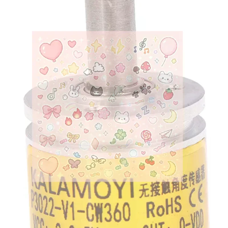1 PCS P3022-V1-CW360 Waterproof Rotary Hall Angle Sensor 0-360 Degree Full Circle Magnetism NEW Angle Sensor
