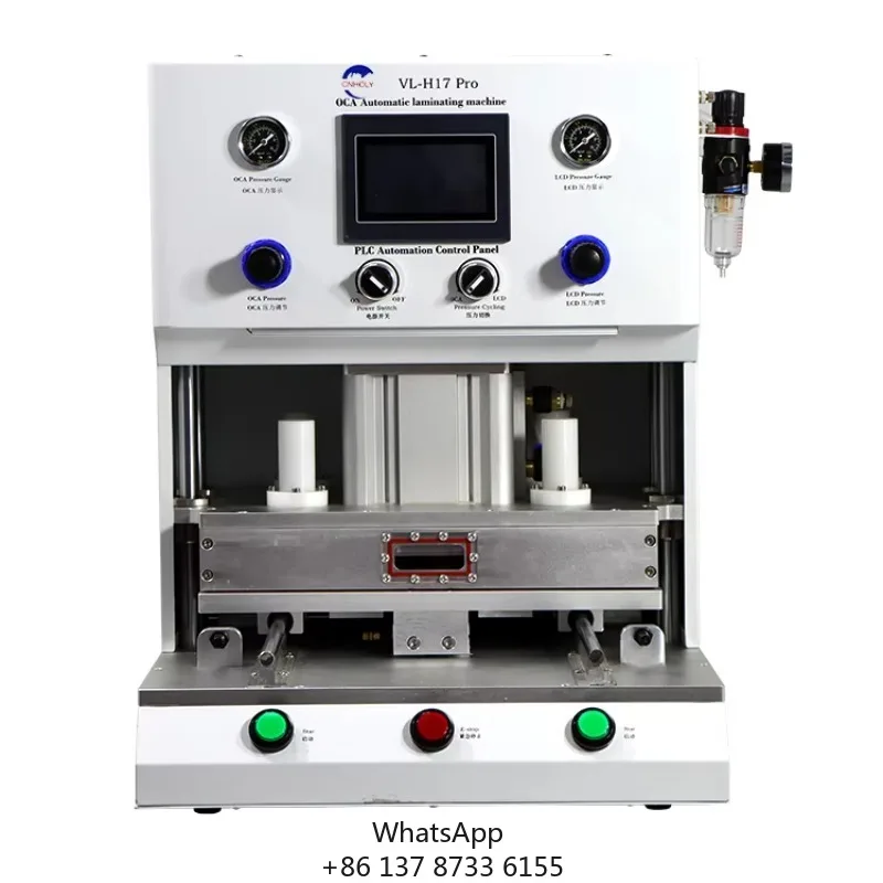 Factory Direct Sale 16 Inch Large LCD OCA Vacuum Laminating Machine 220V Core Components Pump Mobile Phone Use Broken 1 Year