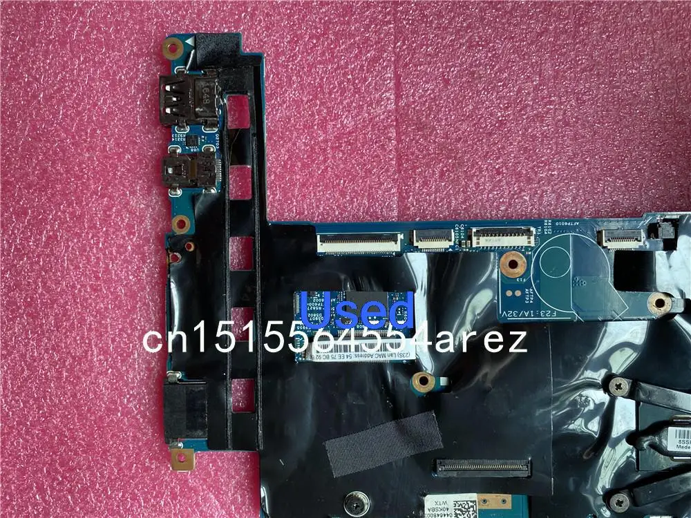 Used For Lenovo ThinkPad X1 Carbon 4th X1 Yoga 1st Gen Laptop Motherboard Mainboard  i7-6600U 8G 01AX808