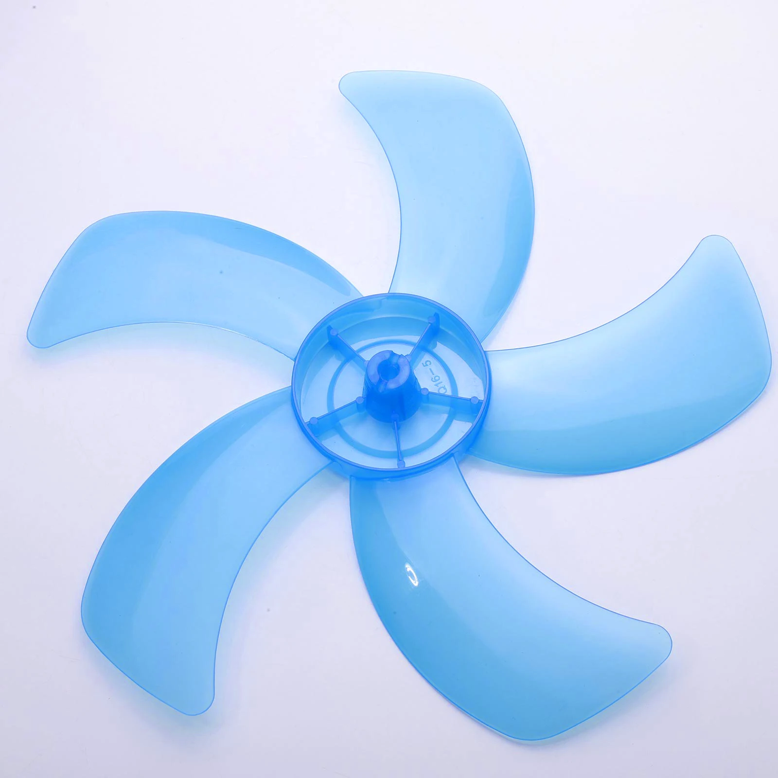 Universal Plastic Silent Electric Fan Blades with Nut Cover Replacements for 16/18 Inch Household Fans Standing Fans Table Fans