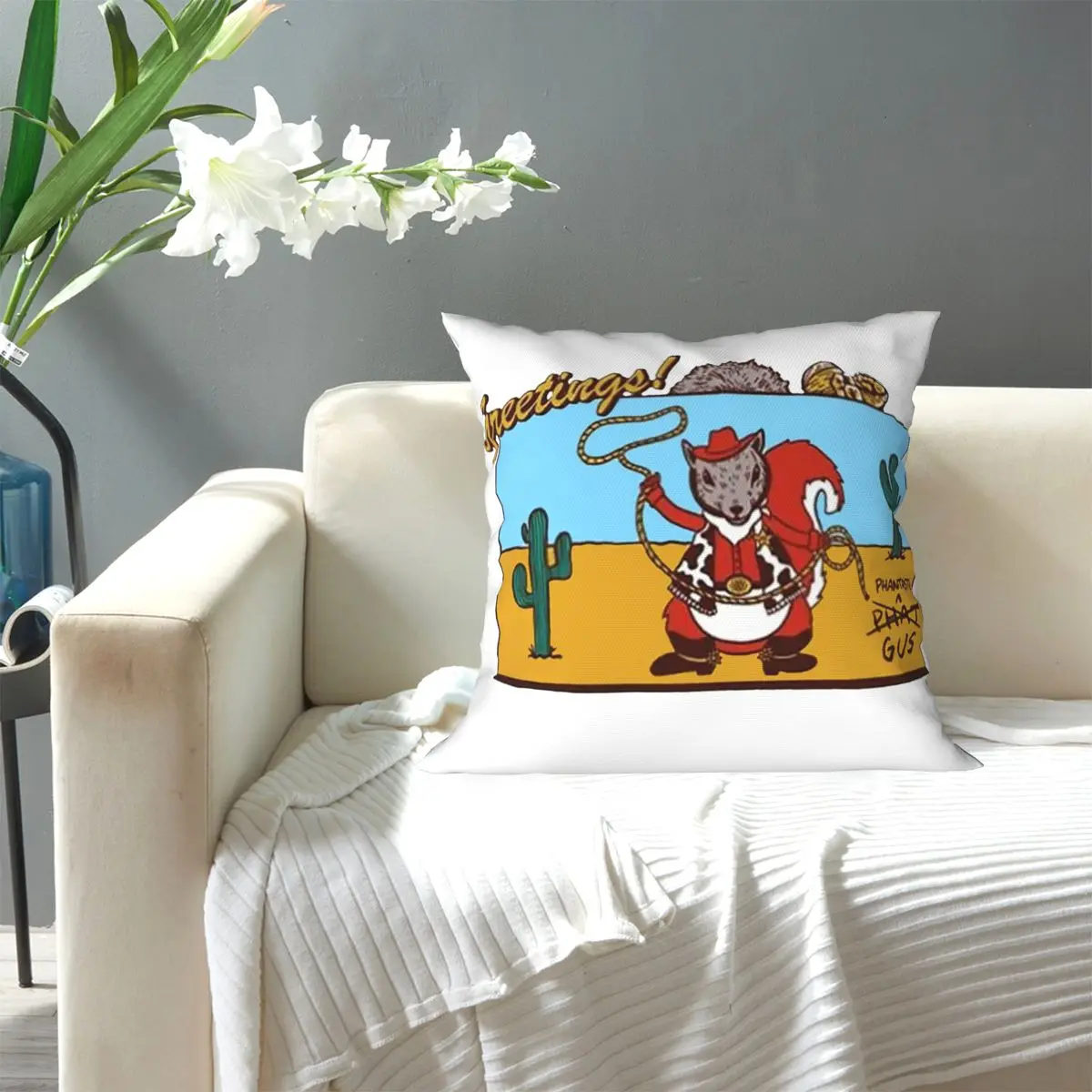 Mark Rober Square Pillowcase Pillow Cover Cushion Zip Decorative Comfort Throw Pillow for Home Sofa
