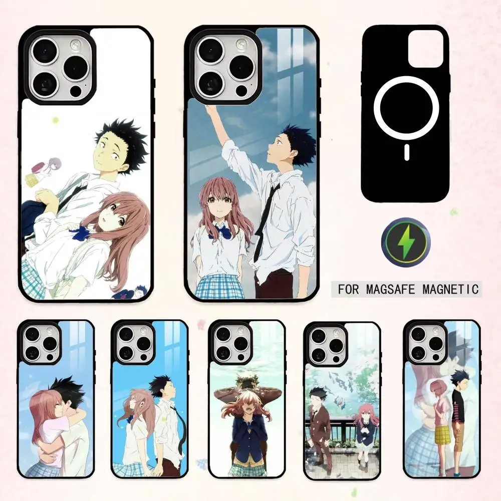 

Friendship A Silent V-Voice Phone Case For iPhone17,16,15,14,13,12,11 Plus,Pro Max Magnetic For Magsafe Wireless Charging