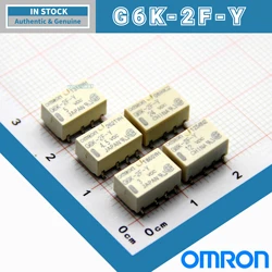 New Authentic Original Japan OMRON Single Relay G6K-2F-Y-3V 2G 2F 4.5V 5VDC12VDC 24VDC RF 8PIN 1A