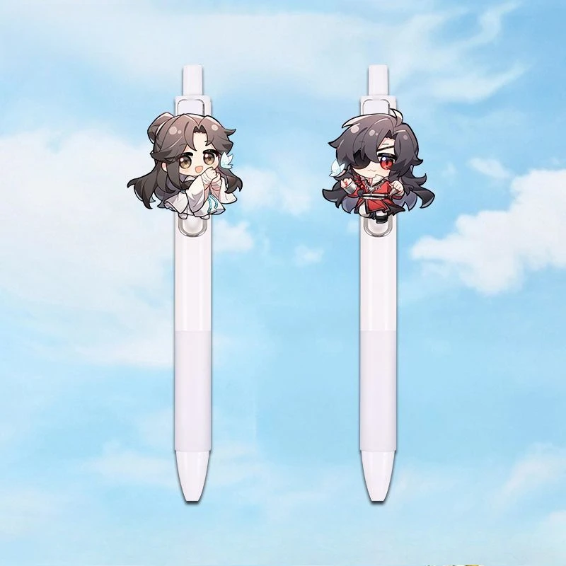 

Heavenly Officials Bless Xie Lian Hua Cheng Popular Animation 2D Peripheral High-value Buckle 0.5mm Black Press Neutral Pen