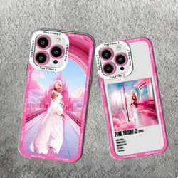 Nicki Minaj Rapper Pink Friday 2 Phone Case For iPhone 15 14 13 12 11 Mini Pro Max X XR 7 8 Plus Transparent Cover