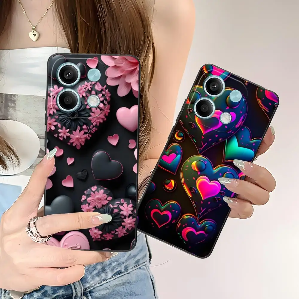 Y2K Glowing Hearts … - image