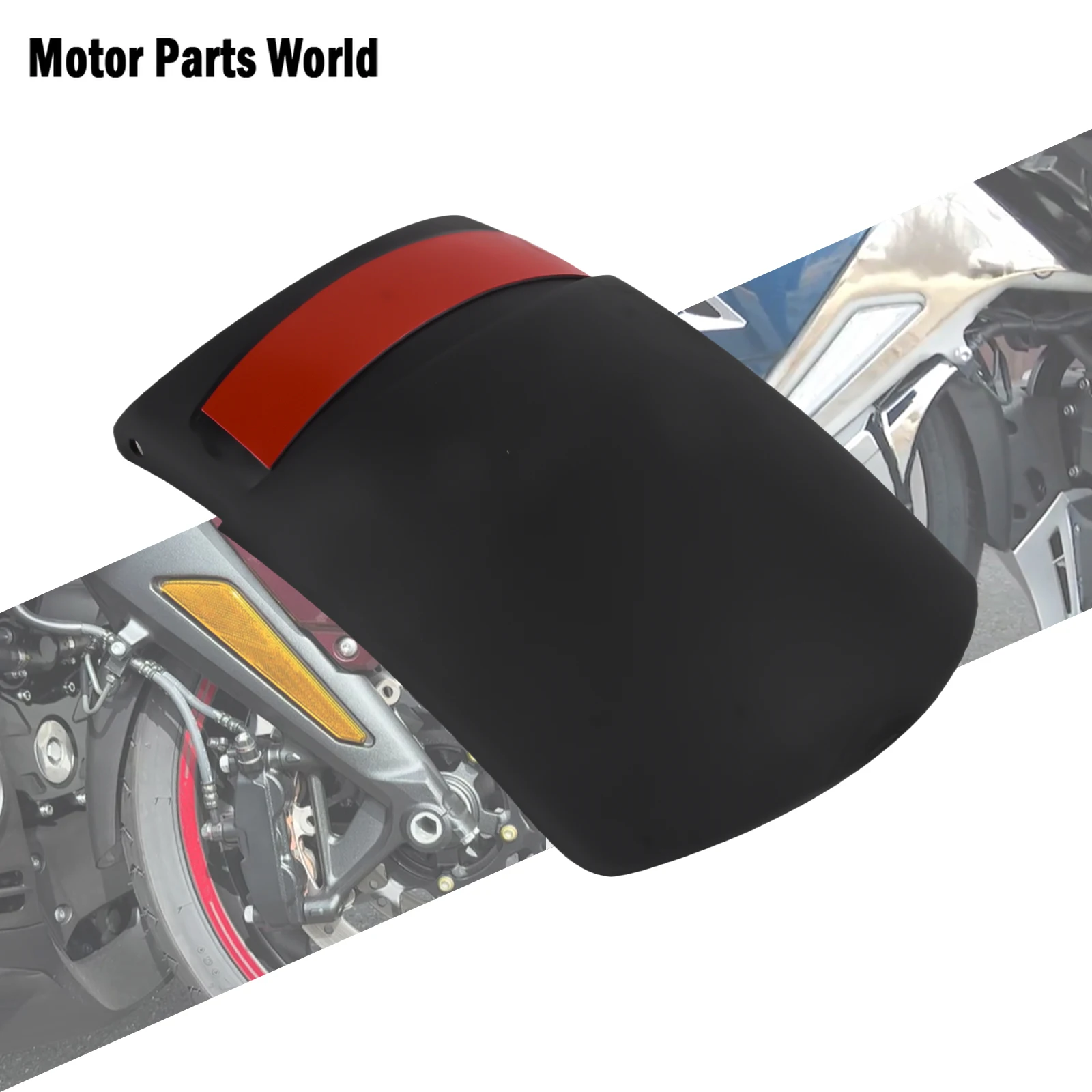 

Motorcycle Black Front Fender Extension Mudguard Cover Fit For Honda Goldwing GL1800 2018 2019 2020 2021 2022 2023 2024