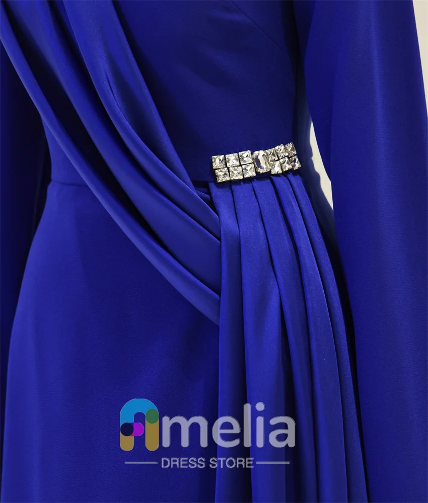 أميليا فساتين سهرة امرأة على شكل حرف a تخصيص فساتين طويلة لحضور الحفلات الموسيقية للمناسبات الخاصة فساتين رسمية لدبي 2024 #5