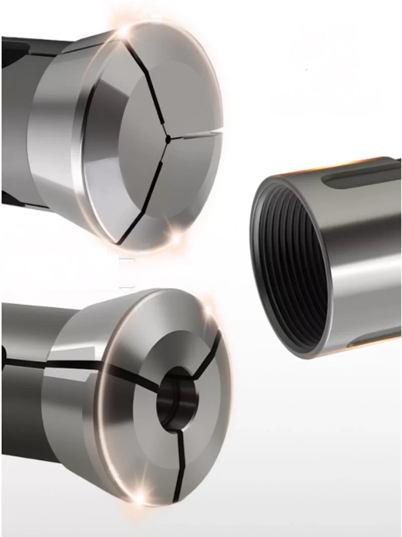 173E Hexagon Hole DIN6343 CNC lathe Front Push collet Spring Steel High Precision Chuck Round Square Hexagon