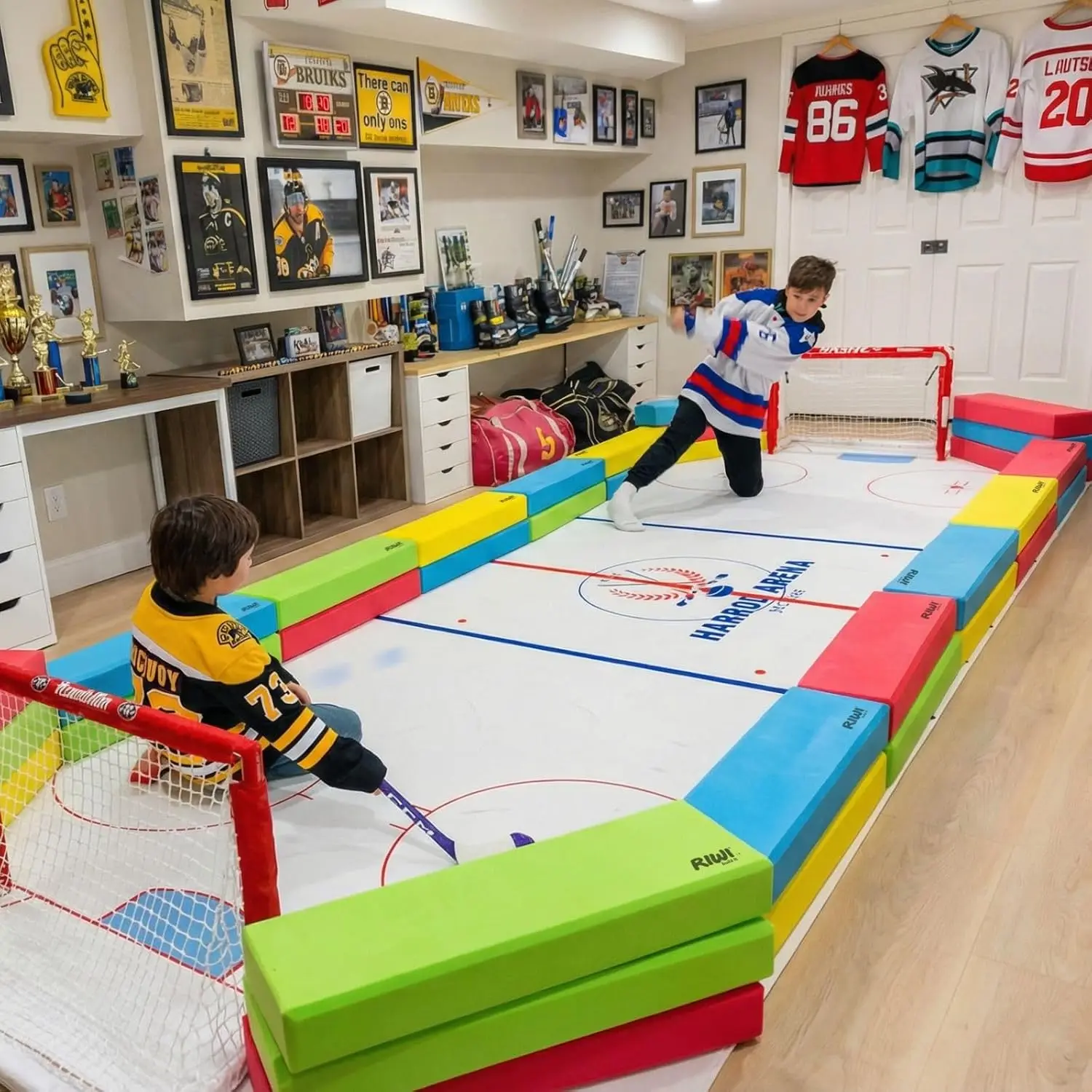 12-Piece Giant Foam Building Blocks for Kids, 28 Inch Jumbo Soft Dense Sturdy Machine Washable ASTM F963 Certified Made
