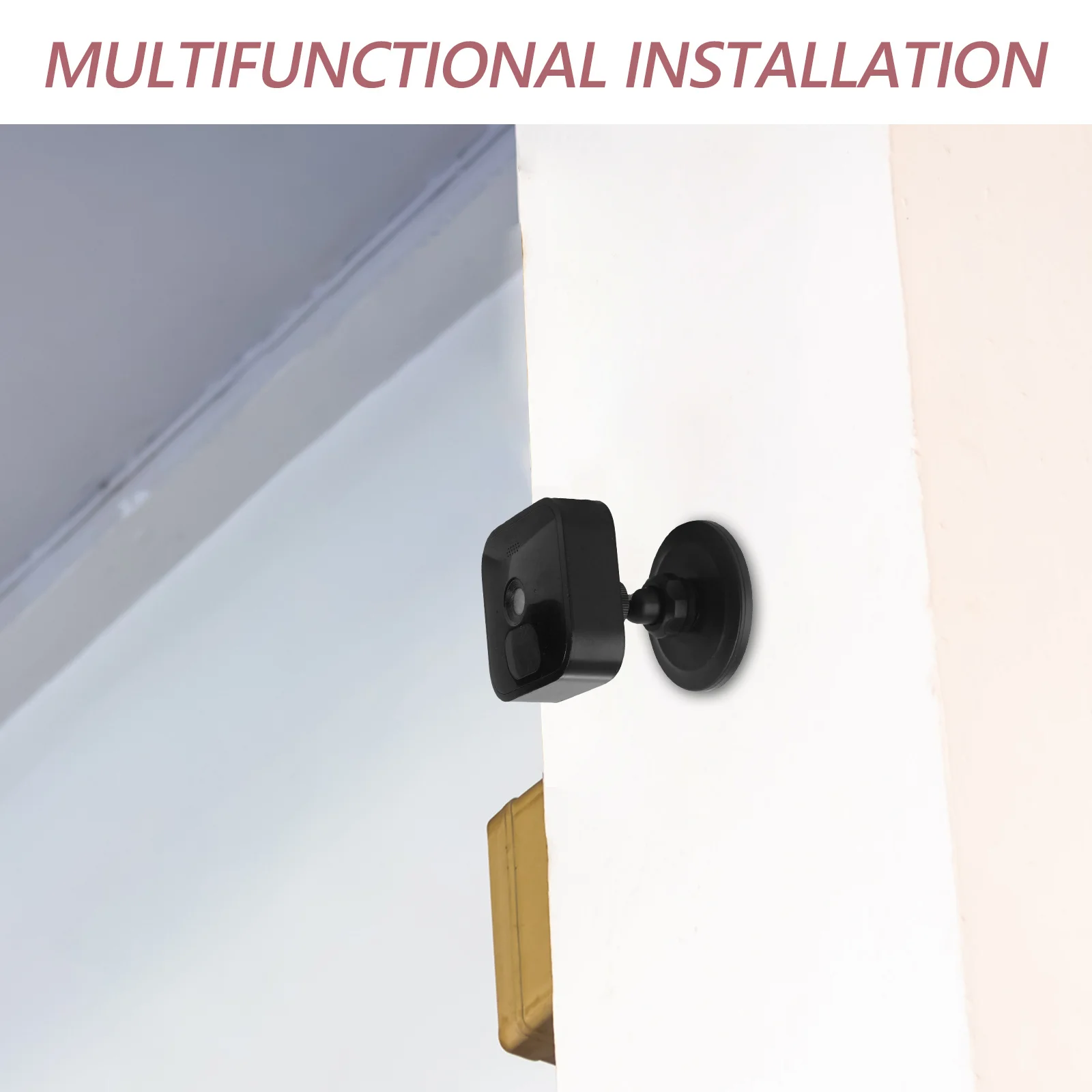 

Magnetic Wall Mount Bracket for Blink Cameras Compact Design Outdoor Security Camera Holder for Steel Smooth Surfaces
