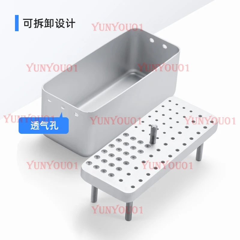Oral Car Needle Disinfection Box, Expanded Needle Box Storage, Root Canal File Holder