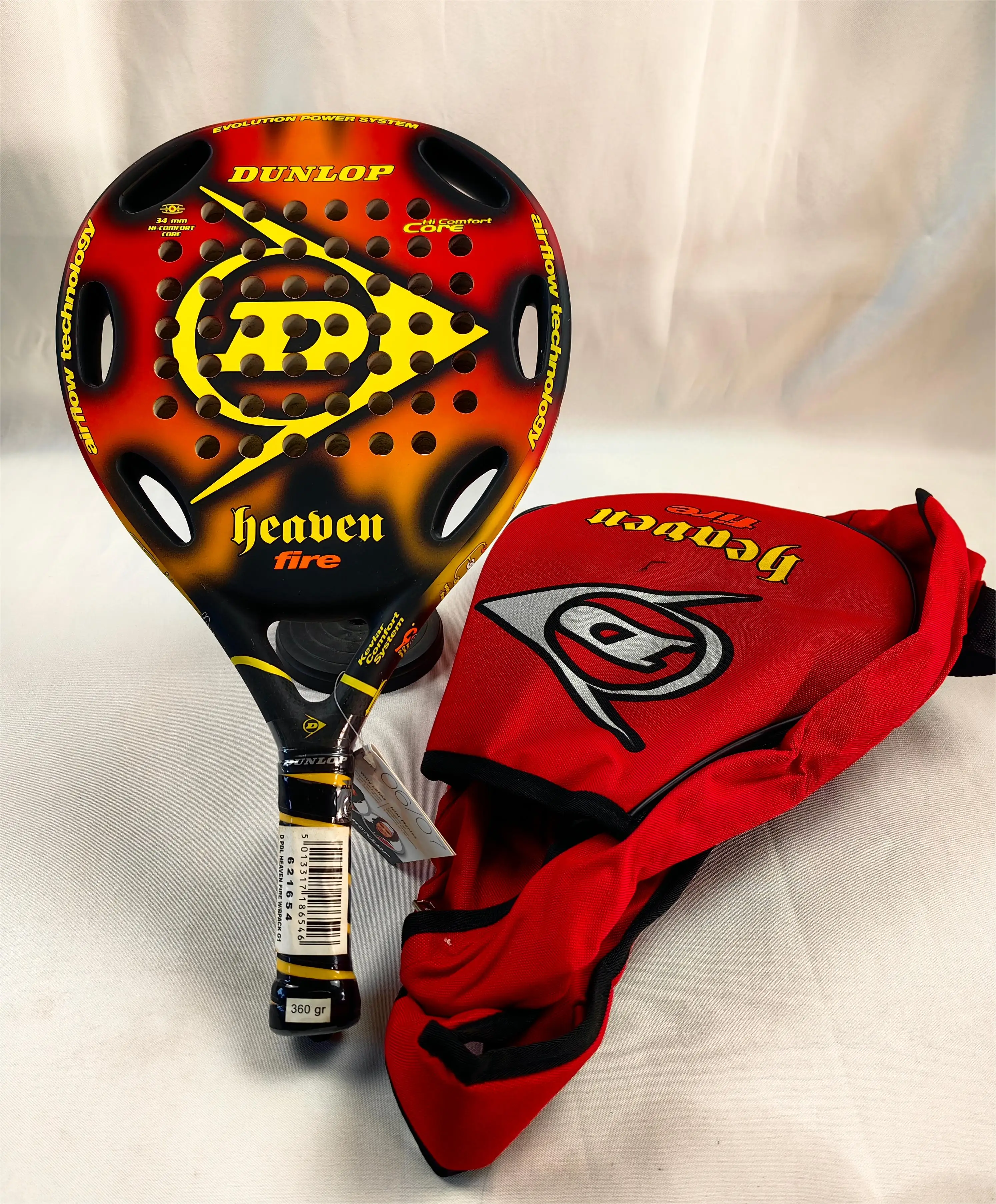 Padel Racket Carbon Fiber Surface with EVA Memory Flex Foam Core Padel Tennis Racquets Lightweight
