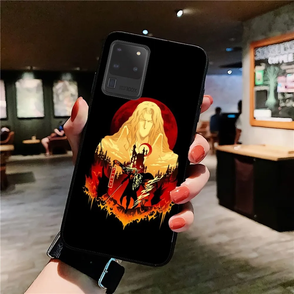 Alucard Hellsing Anime Phone Case For Samsung S 9 10 20 21 22 23 30 23plus Lite Ultra FE S10lite Fundas