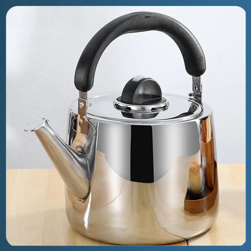 1 PCS 3L Thickened Whistle Kettle Rapid Heating Boiling Water Pot Stainless Steel