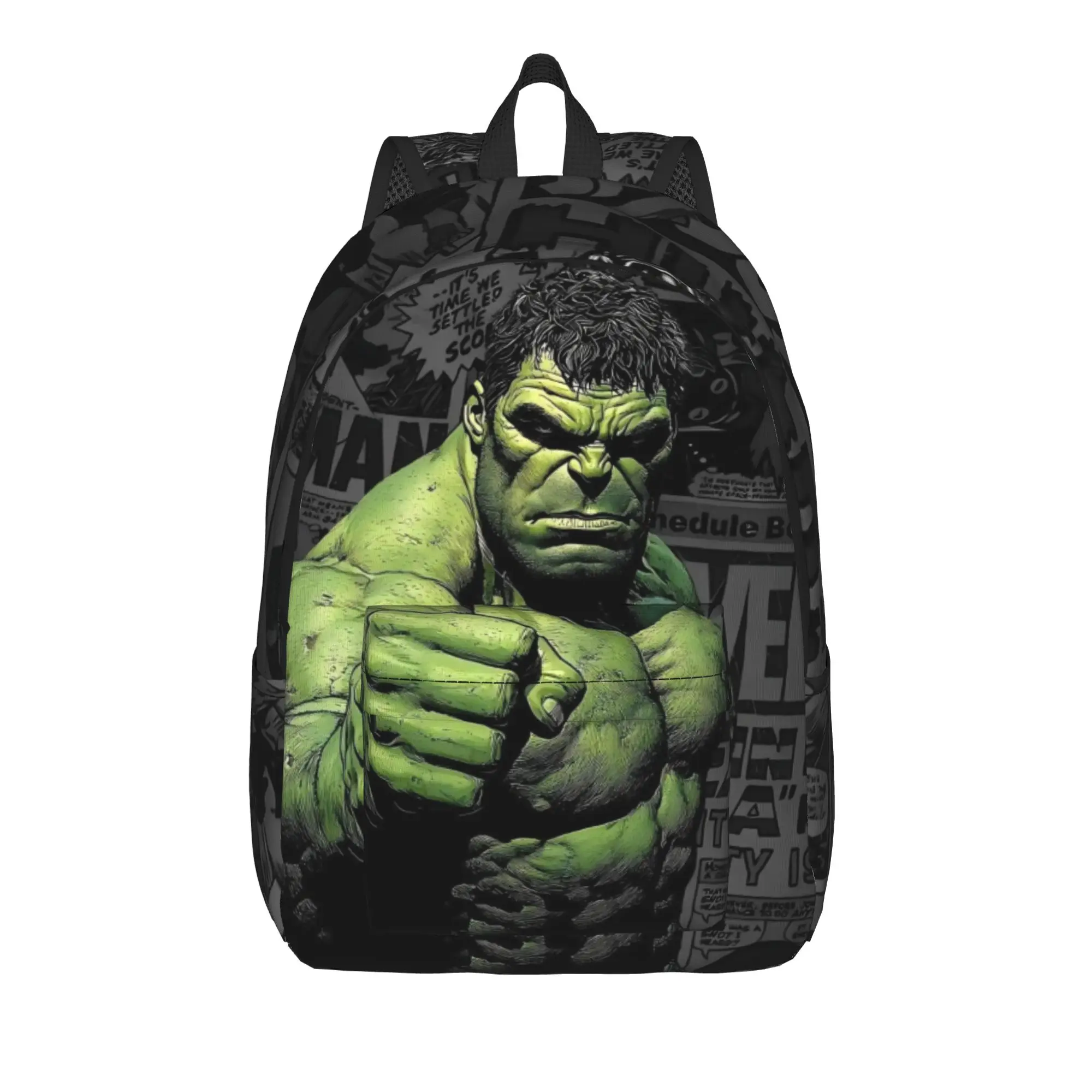 

Back to school season Hulk Rucksack Marvel For Men Women Adjustable Strap Backpack