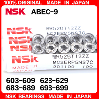 10pcs Japan NSK bearing  603 623 604 624 605 625 606 626 607 627 608 628 609 629 ZZ -2Z -2RS DDU Micro precision bearings