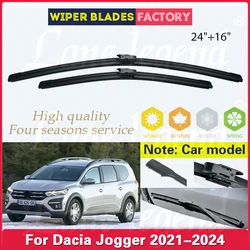 For Dacia Jogger 2021 2022 2023 2024 Car Front Wiper Blades Car Windshield Windscreen Windows Brushes Car Accessories 24