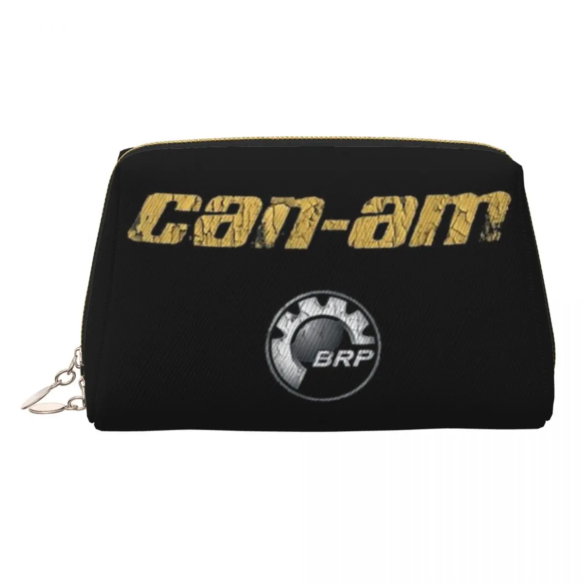 Can-Am BRP Motorcycle Women Cosmetic Bags Travel Makeup Organizer Pouch Toiletry Storage Dopp Kit Case
