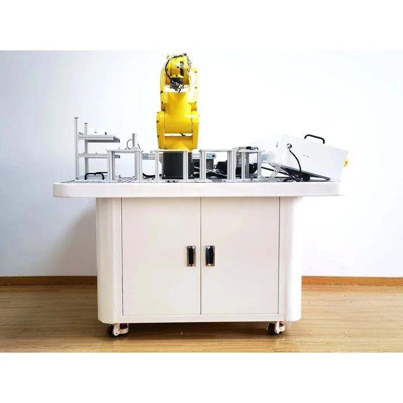 New Industrial Robot Training Teaching Platform Six-Axis Robotic Arm Teaching Palletizing Assembly Systems Made China