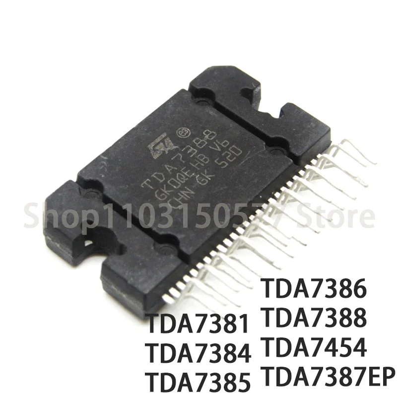 1piece TDA7381 TDA7384 TDA7385 TDA7386 TDA7388 TDA7454 TDA7387EP-ZIP-25