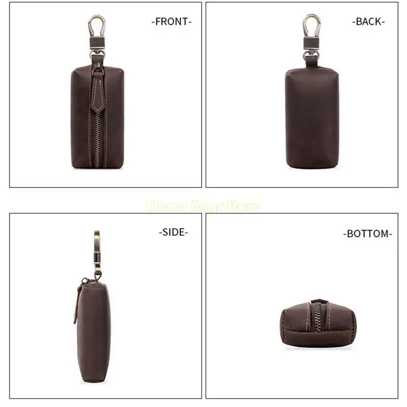 X90D MEN MANDALLEST ANDESS COIN PRES LEATHER LEATH