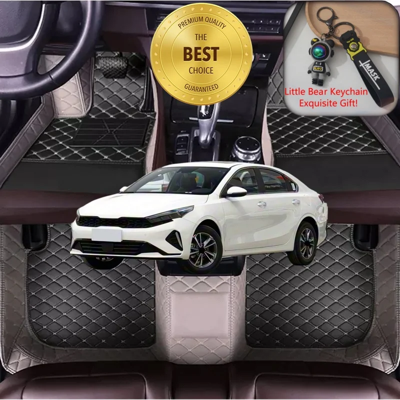 Customized Fit for Kia K3 2012-2026 Car Floor Mats Car Accessories Tailored Luxury Auto Carpet Liner Mats Left/Right-hand Drive