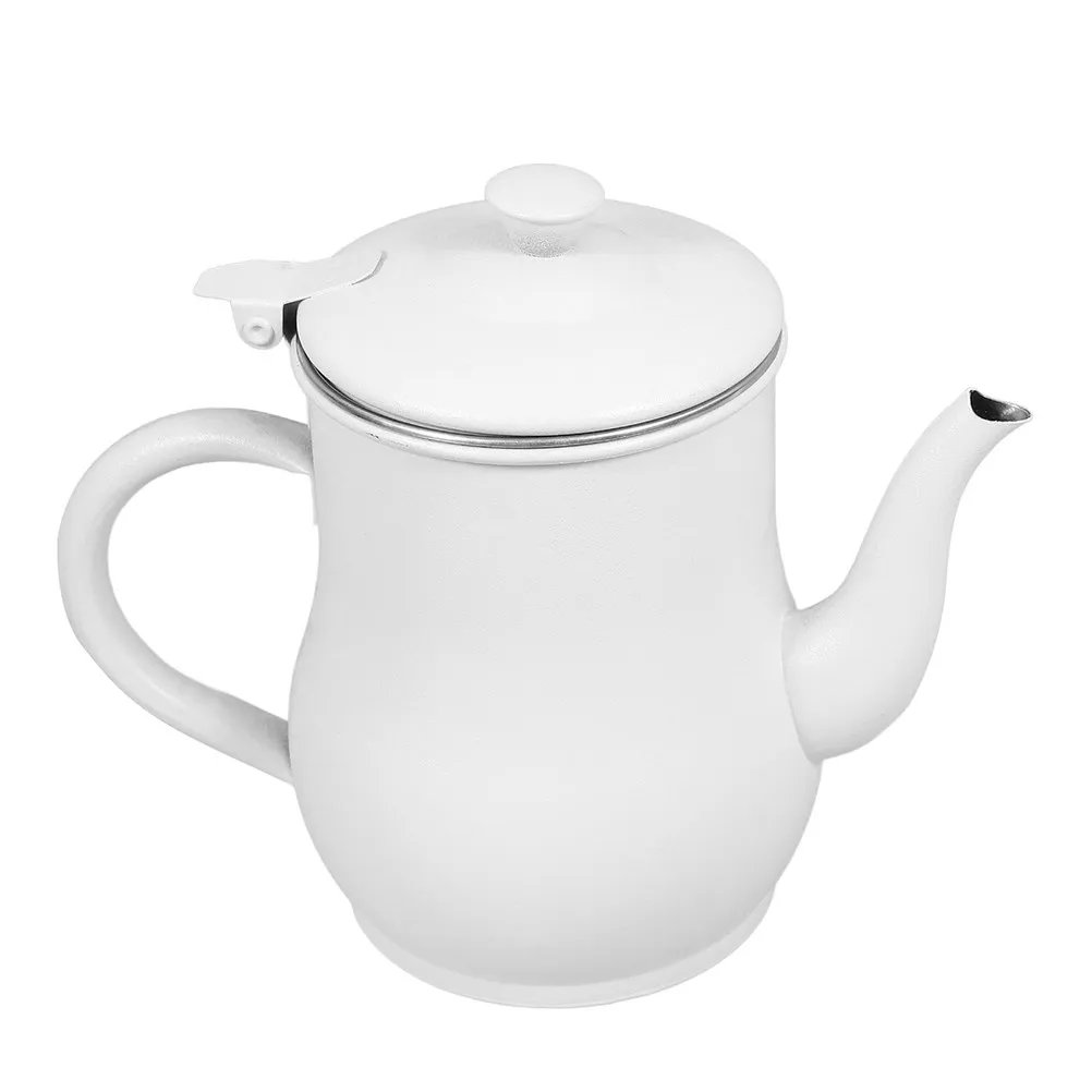 70 Oz Stainless Steel Oil Strainer Pot Sleek Elegant Design Large Capacity Cooking Oil Container with Lid for Clean Spill-Proof