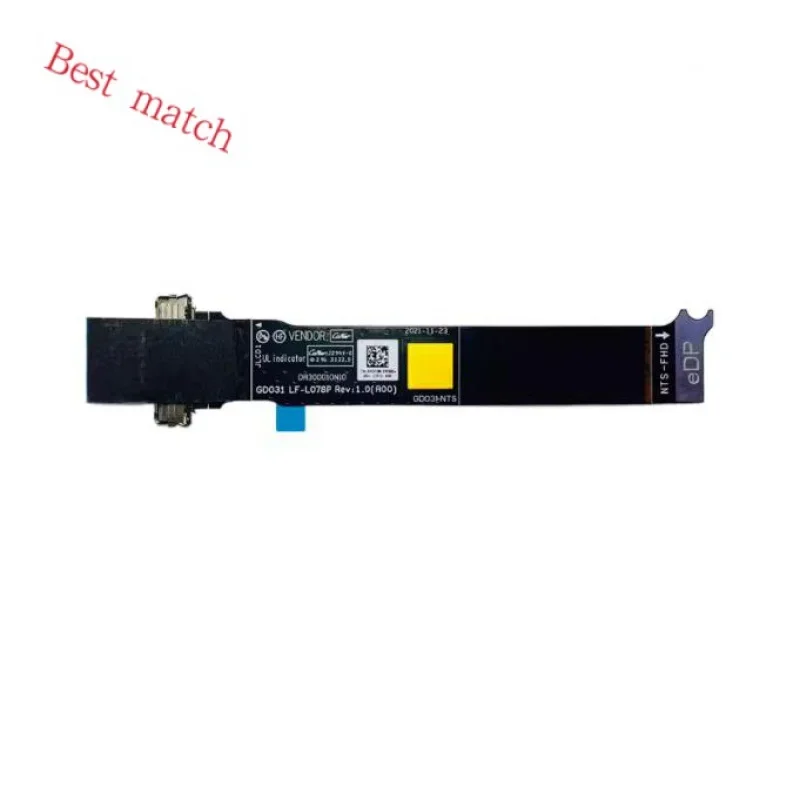 For Dell XPS13 9320 NTS-FHD LCD EDP DISPLAY FLEX NON-TOUCH CABLE 083DK5 83DK5 0H3FN8 H3FN8 GDO31 LF-L078P(NEW Original)