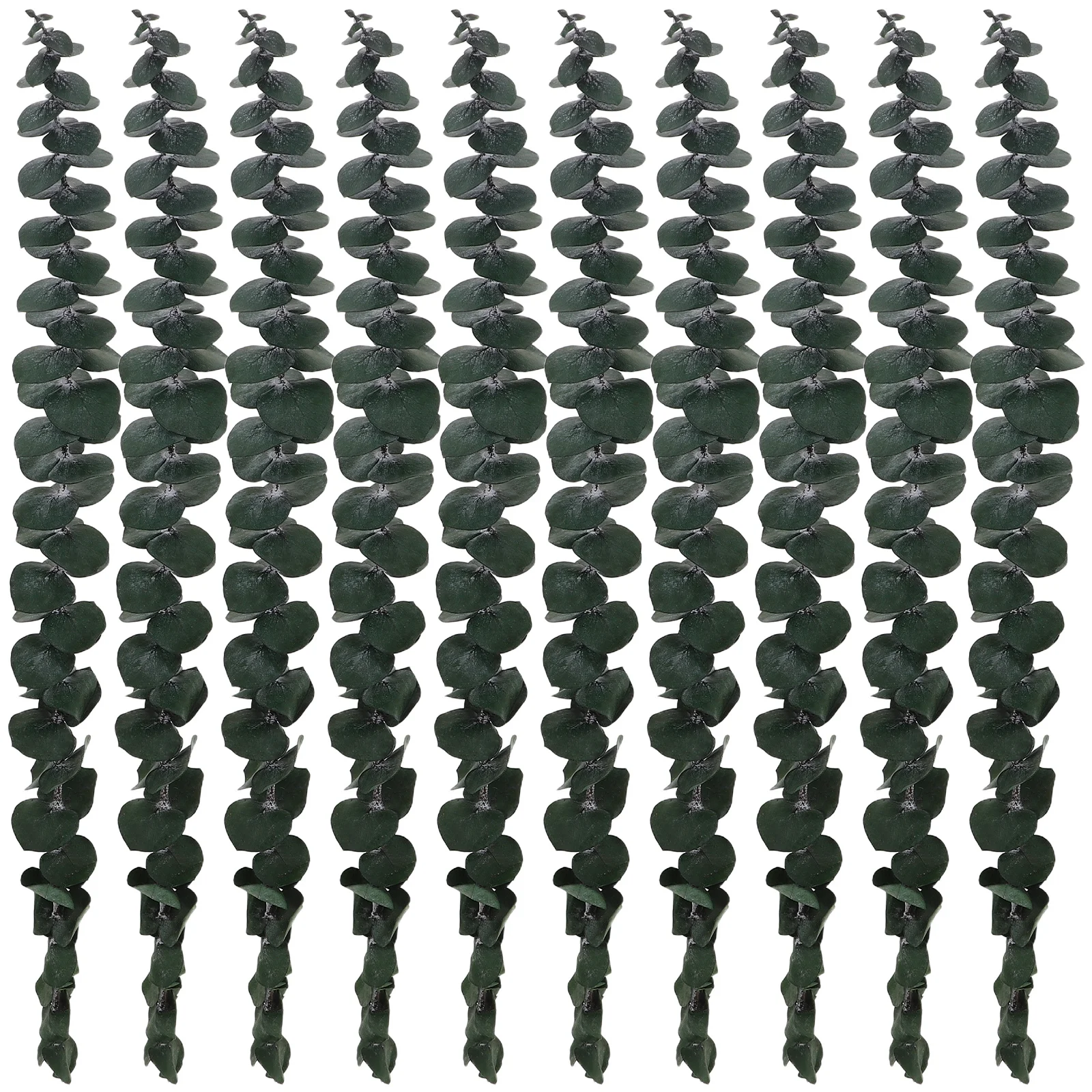 30 Peças de Folhas de Eucalipto, Ramos Florais Artesanais, Verde Natural, Decoração para Casamento, Casa e Escritório, Guirlanda de Eucalipto Seco