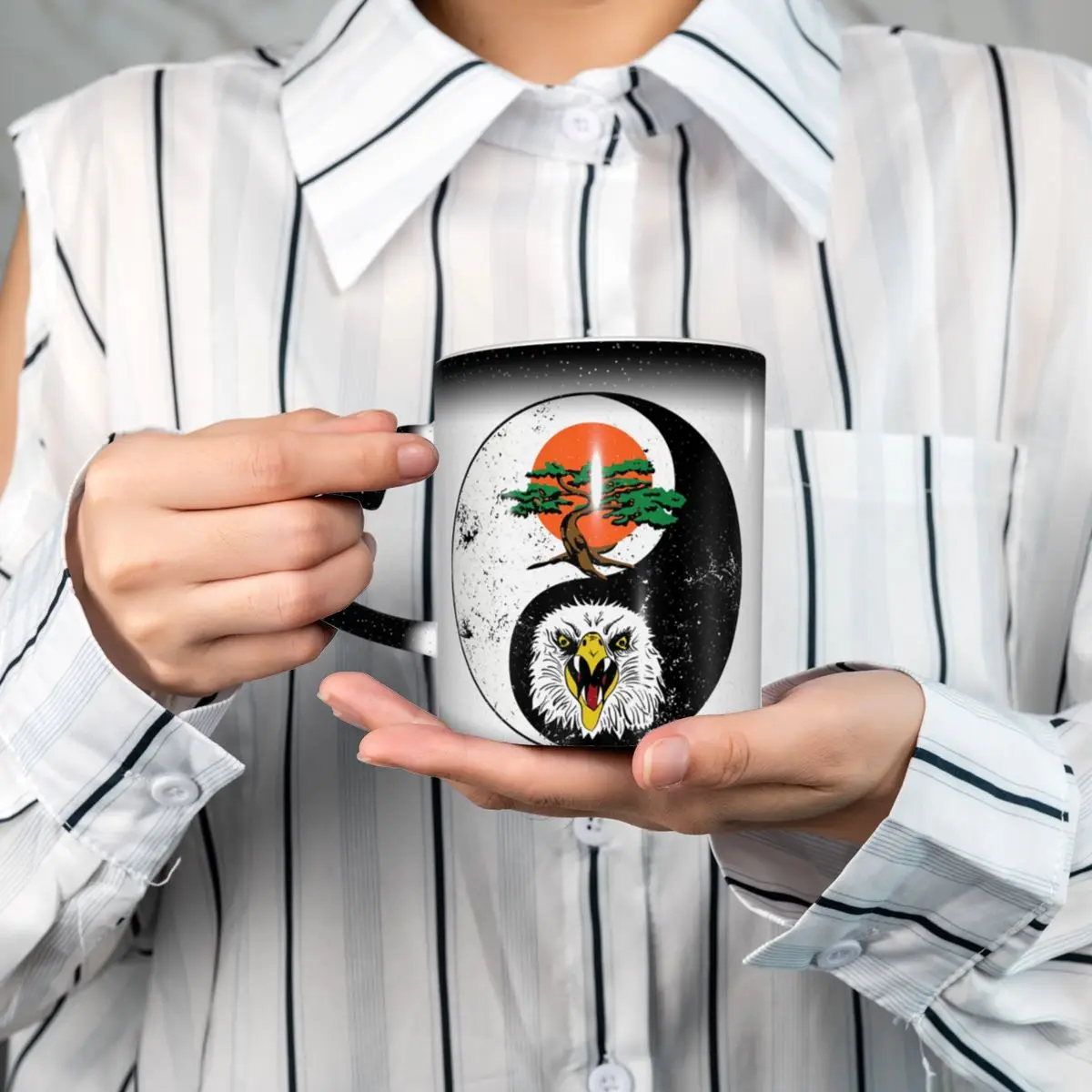 Karate Kid Miyagi Do Mug Funny Ceramic Coffee Cups Tea Mugs Milk Cup Drinkware Gift for Friends