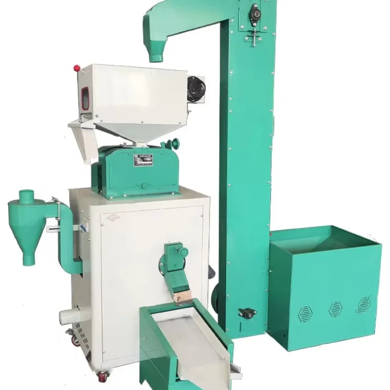 Commercial Cheap Paddy Dehusking Machine Combined Rice Mill Threshing Machine Rice Skin Removing Machine