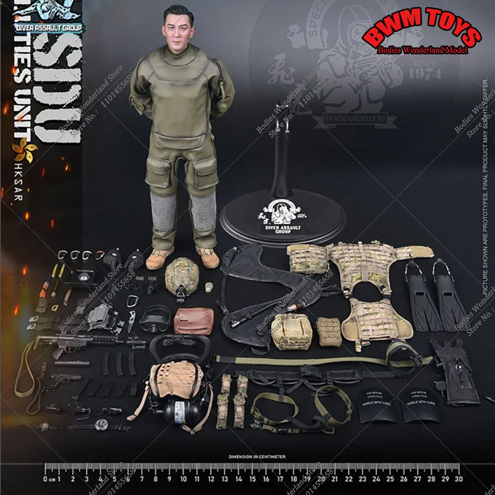 

In Stock Soldierstory SS 131 132 1/6 Scale HK SDU SPECIAL DUTIES UNIT 12'' Full Set Male Solider Action Figure Doll Model Toy