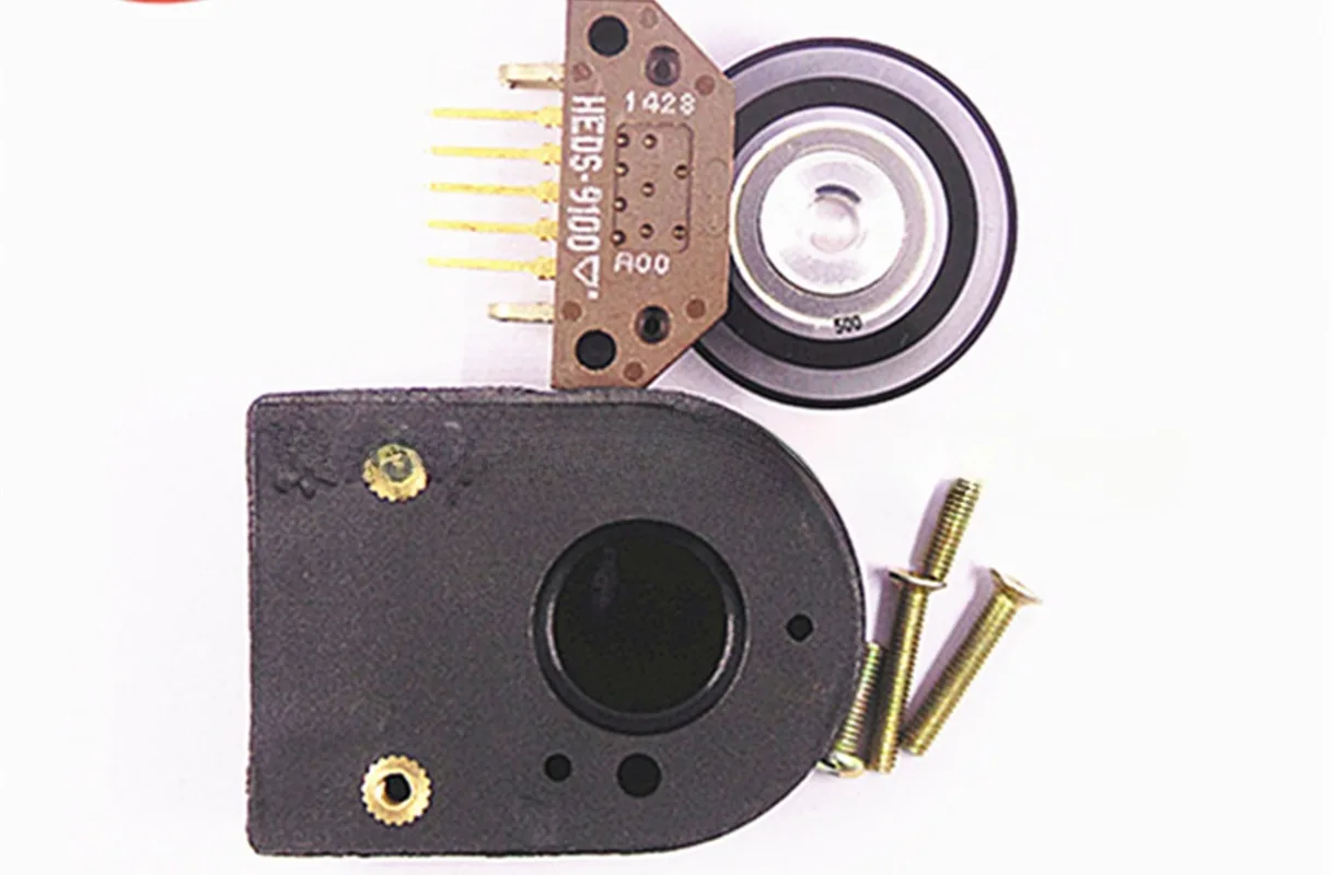 

Industrial Encoder HEDS-9100 # B00 Two-channel 1000 Lines Read Head + Code Disk + Housing Complete Set